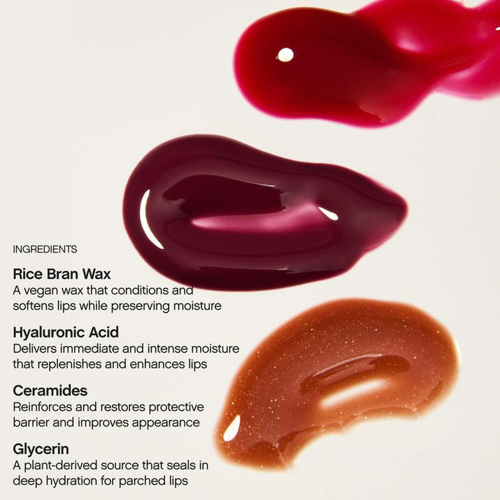 Slick Lip Trio - Hydrating Lip Balm Set with Pomegranate, Acai, and Papaya Shades for Glossy, Moisturized Lips Berry Moisture